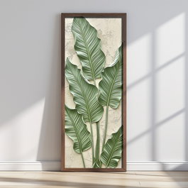 Wallity Pintura Decorativa LONG027-S/120-40 Multicolor de 40 x 120 cm